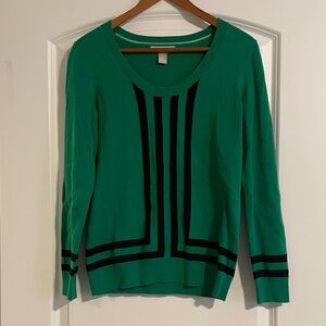 3/$15 or 5/$20 Banana Republic Emerald Green Scoopneck Sweater